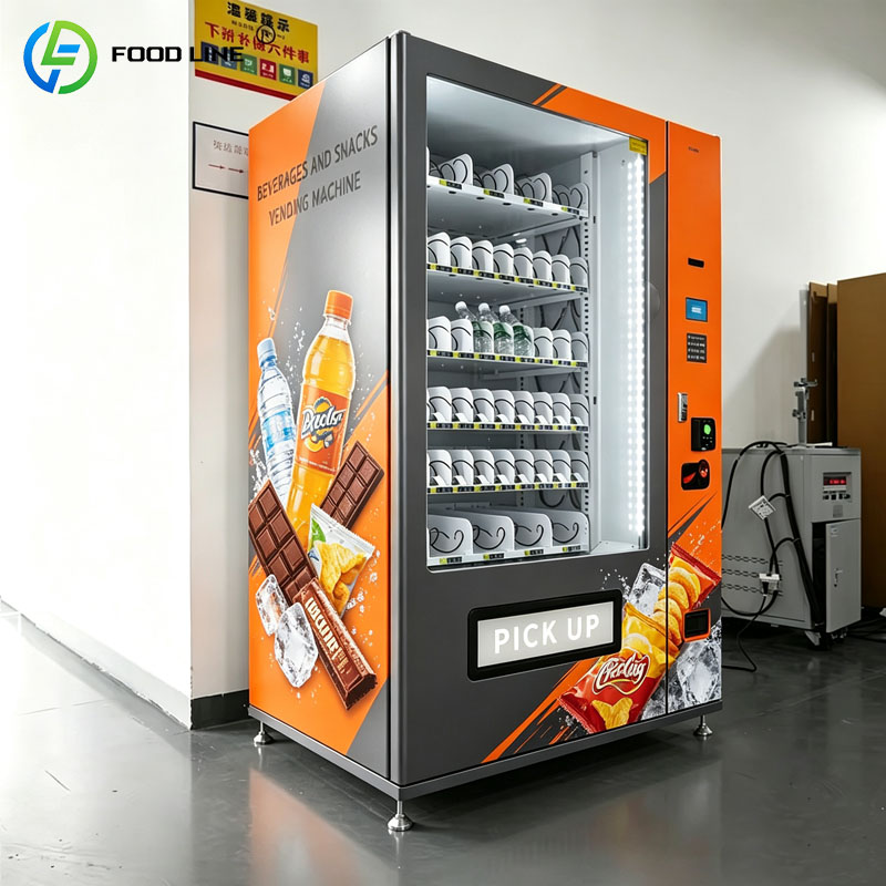 Popcorn Vending Machine - آلة بيع الوجبات الخفيفة الأوتوماتيكية، موزع