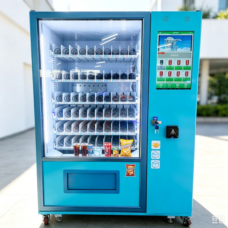 Vending Machine Qr Code - آلة بيع الوجبات الخفيفة بشاشة لمس،