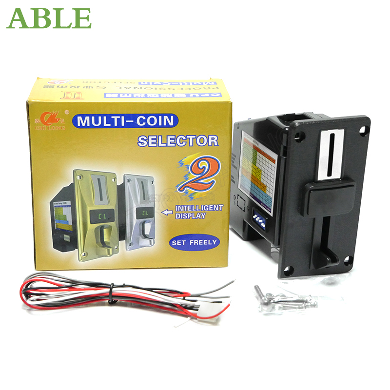 Arcade Game Vending Machine - متعددة عملة متقبل محدد CL-168 عملة