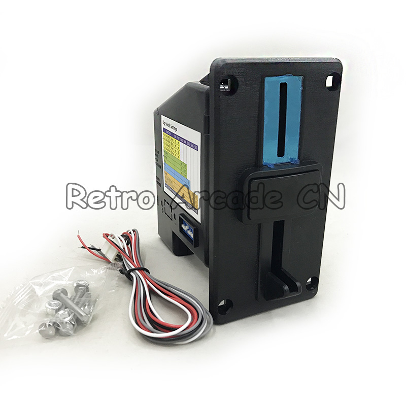 Arcade Game Vending Machine - CL شعار LED متعددة عملة متقبل