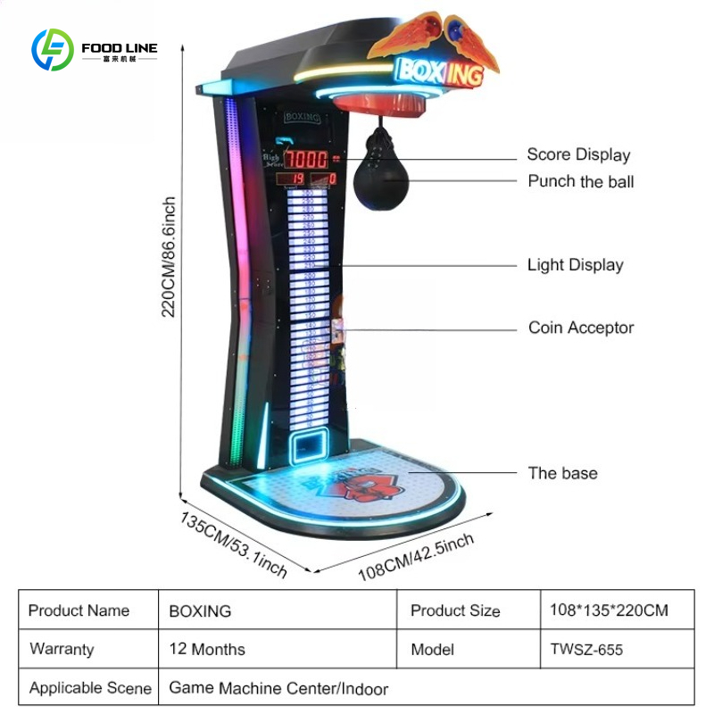 جهاز ملاكمة إلكتروني مخصص للأل - مراجعة Arcade Machine Profit وسعره
