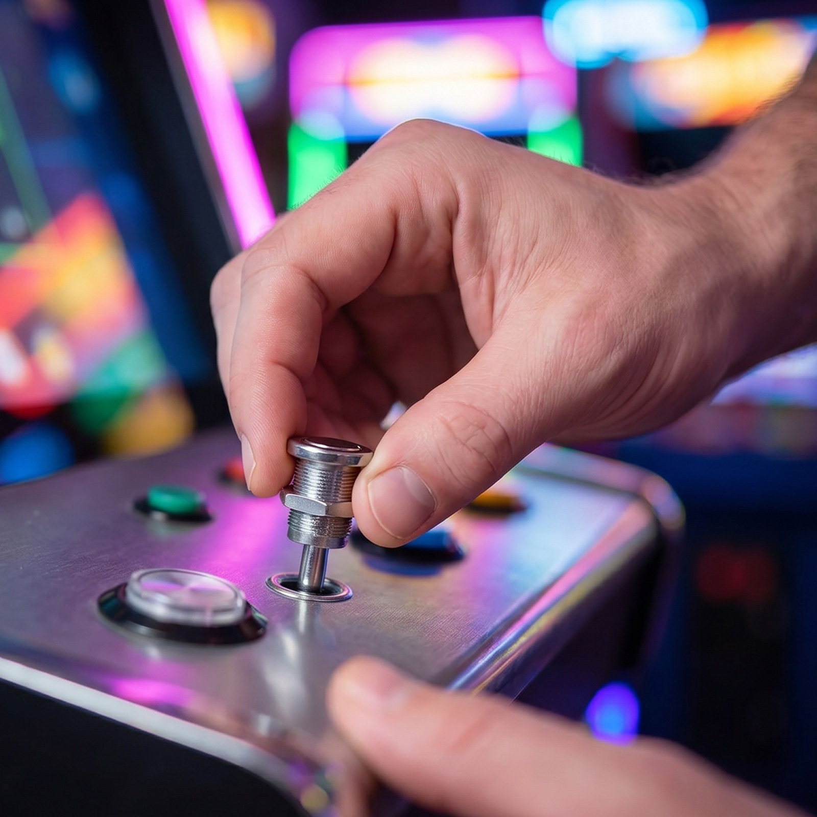 زر رفض العملات لماكينة الألعاب - مراجعة Arcade Game Coin وسعره