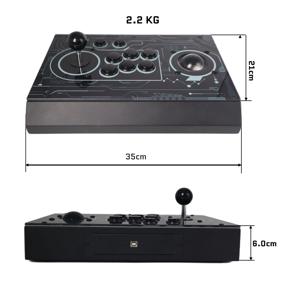 FightBox R10/R10 PRO عصا قتال  - مراجعة Trackball Controller Arcade وسعره