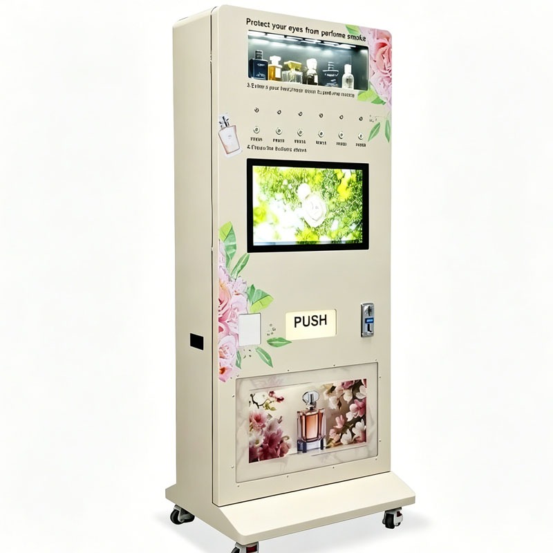 آلة بيع العطور بالرش بدون نقود - مراجعة Popcorn Vending Machine وسعره