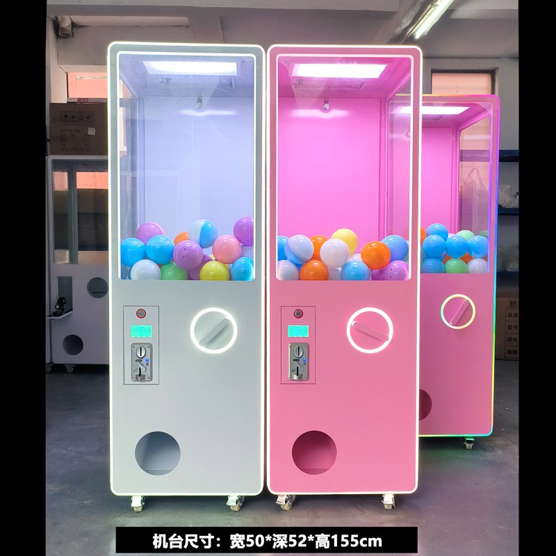 آلة بيع كبسولات غاشابون تجارية - مراجعة Vending Machine Qr Code وسعره