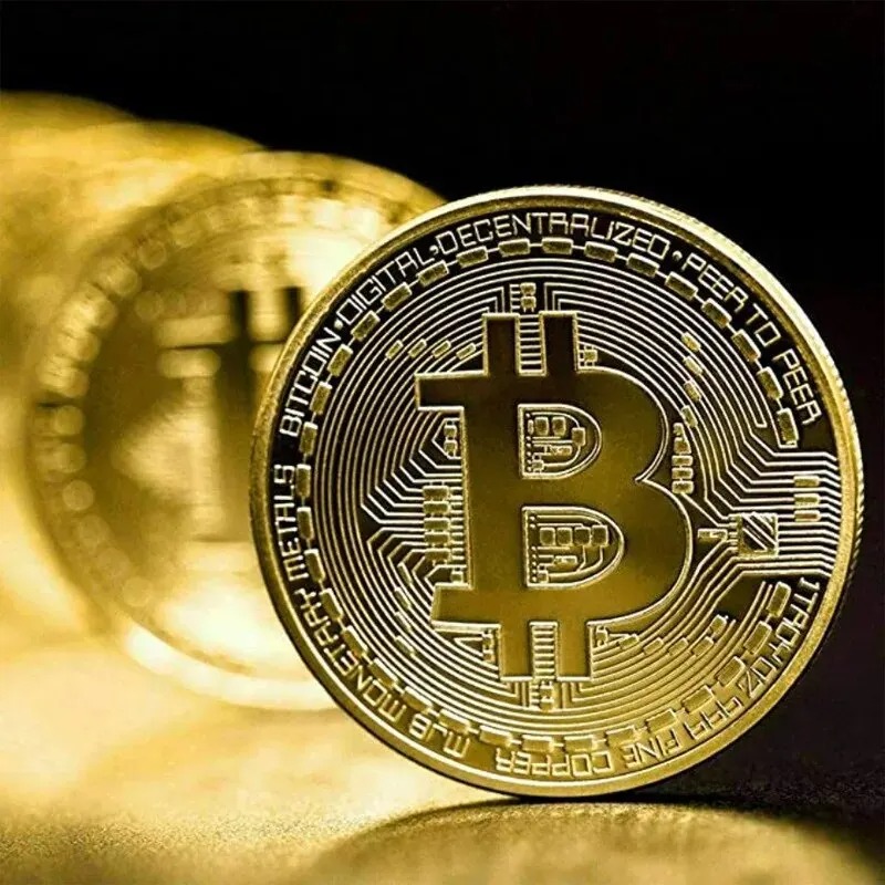 60-2 قطعة عملة بيتكوين مطلية ب - مراجعة Arcade Game Coin وسعره