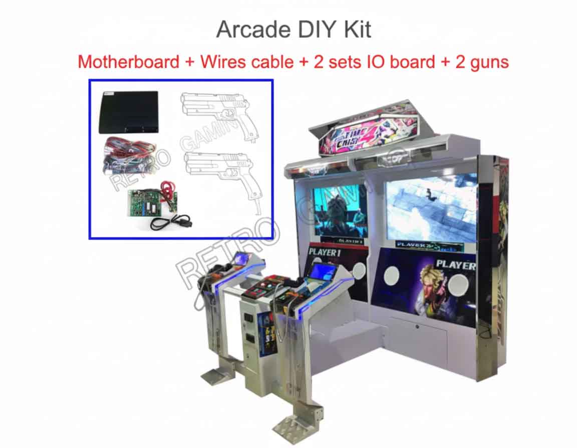 نظام ألعاب Batocera مع مجموعة  - مراجعة Gun Shooting Arcade وسعره