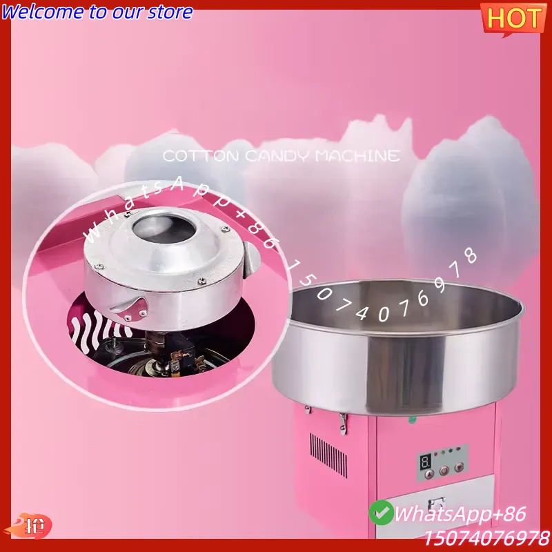 ماكينة غزل البنات الكهربائية ا - مراجعة Candy Floss Machine وسعره