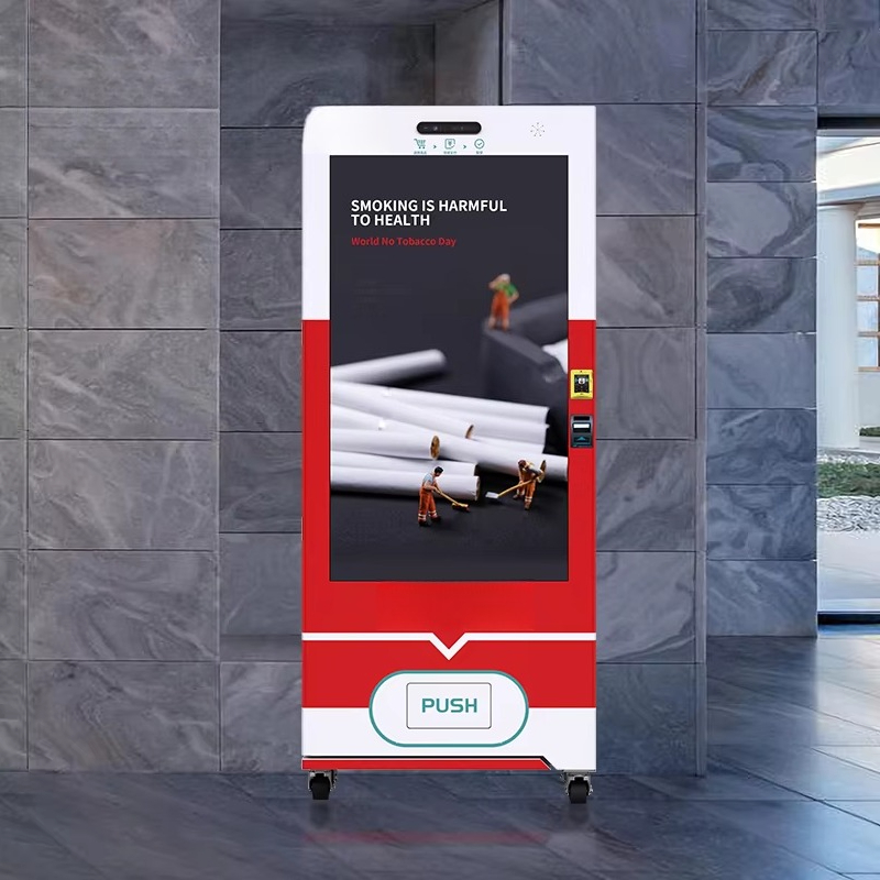 ماكينة بيع سجائر أوتوماتيكية ق - مراجعة Vending Machine Qr Code وسعره